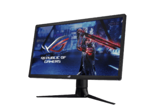 Asus ROG Strix XG27UQR Angled Front View