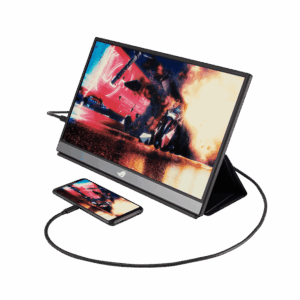 Asus ROG STRIX XG17AHPE Angled Front View