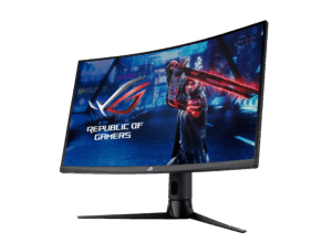 Asus ROG Strix XG32VC Angled Front View