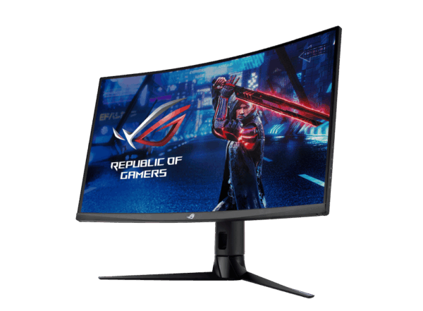 Asus ROG Strix XG32VC Angled Front View