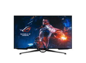 Asus ROG Swift OLED PG42UQ Flat Front View
