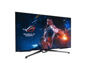 Asus ROG Swift OLED PG42UQ Angled Front View