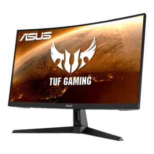 Asus TUF Gaming VG27VH1B Angled Front View