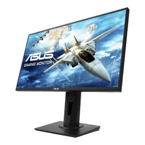 Asus VG258QR Angled Front View