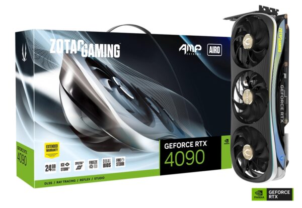 Zotac NVIDIA GeForce RTX 4090 AMP Extreme AIRO Box View