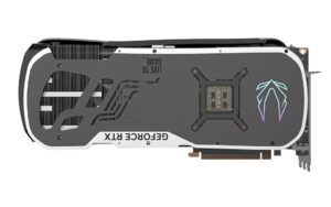 Zotac NVIDIA GeForce RTX 4090 Trinity OC Backplate View