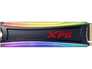 ADATA XPG Spectrix S40G RGB 256GB Flat Front View