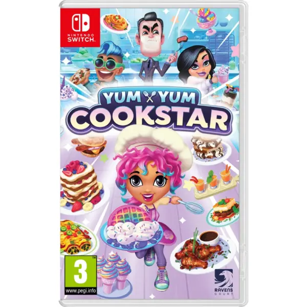 Yum Yum Cookstar Box Art NSW