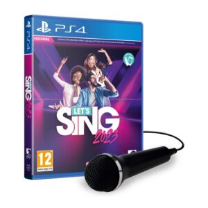 Let's Sing 2023 + 1 Mic Box Art PS4