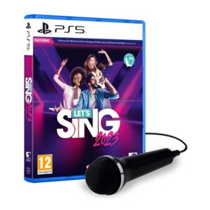 Let's Sing 2023 + 1 Mic Box Art PS5