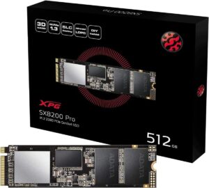 ADATA XPG SX8200 PRO 512GB Box View
