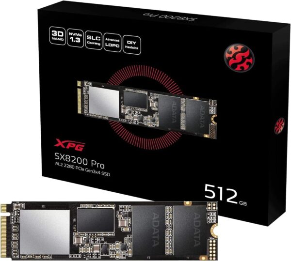 ADATA XPG SX8200 PRO 512GB Box View
