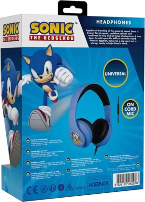 KONIX Sonic Wired Headset Box View