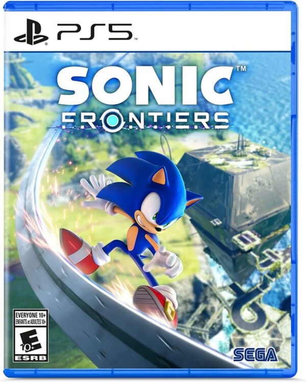 Sonic Frontiers Day One Edition Box Art PS5