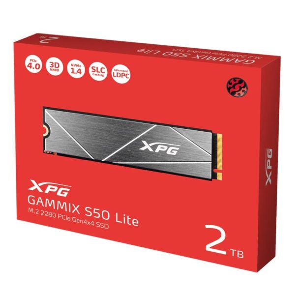 ADATA XPG GAMMIX S50 Lite 2TB Box View