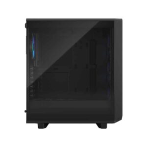 Fractal Design Meshify 2 Compact Lite RGB Black TG Side View