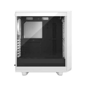 Fractal Design Meshify 2 Compact Lite White TG Side View