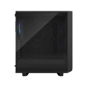 Fractal Design Meshify 2 Compact RGB Black TG Side View