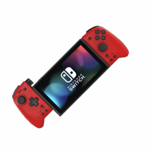 HORI Nintendo Switch Red Split Pad Pro Angled Front View