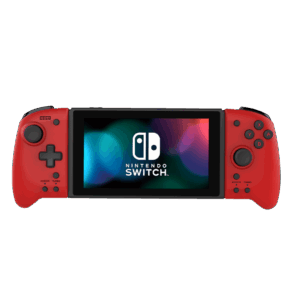 HORI Nintendo Switch Red Split Pad Pro Angled Front View