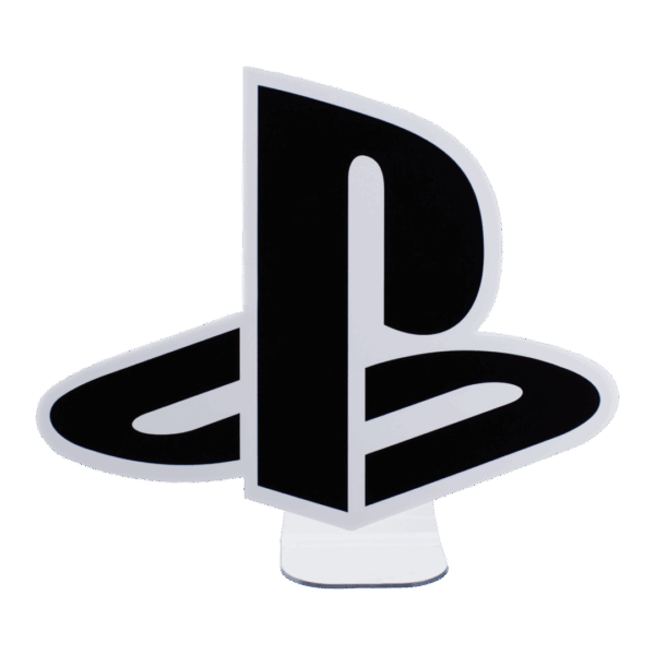 PlayStation Logo Light Flat Front View
