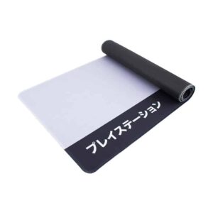 PlayStation Retro Desk Mat Angled View