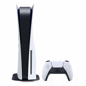 SONY PlayStation 5 Console Disc Edition Vertical View
