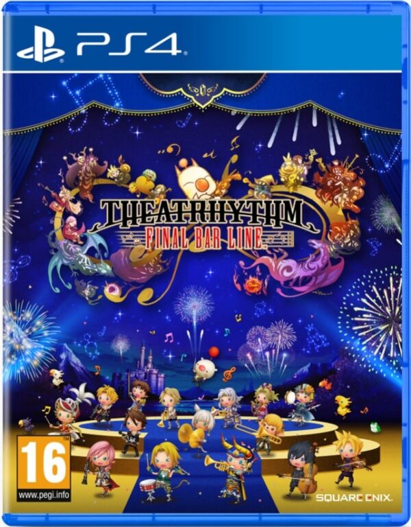 Theatrhythm Final Bar Line Box Art PS4