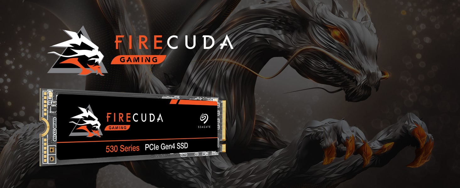 Seagate FireCuda 530 500GB without Heatsink Cover View