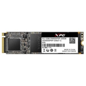 ADATA XPG SX6000 PRO 256GB Flat Rear View