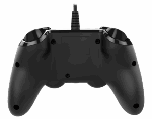 Nacon Wired Compact Controller - Orange Flat Rear View