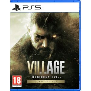 Resident Evil Village Gold Edition Box Art PS5