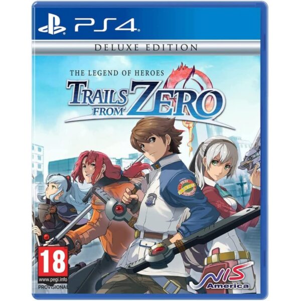 The Legend of Heroes: Trails from Zero Deluxe Edition Box Art PS4