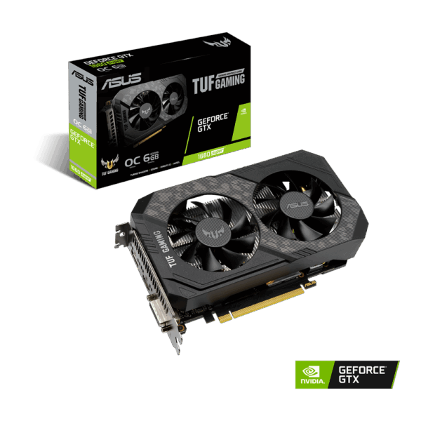 ASUS TUF Gaming NVIDIA GeForce GTX 1660 SUPER OC Box View