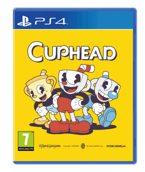 Cuphead Box Art PS4