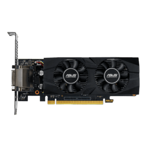 ASUS NVIDIA GeForce GTX 1650 Flat Front View