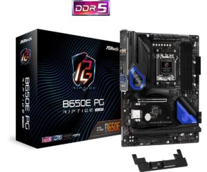 ASRock B650E PG Riptide WiFi Box View