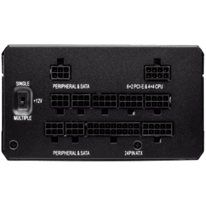 Corsair HX750 Connectors View
