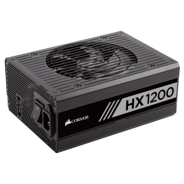 Corsair HX1200 Angled View