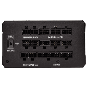 Corsair HX1200 Connectors View