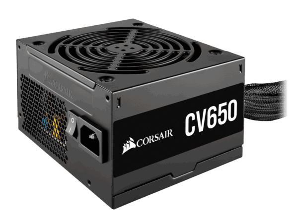 Corsair CV650 Angled View