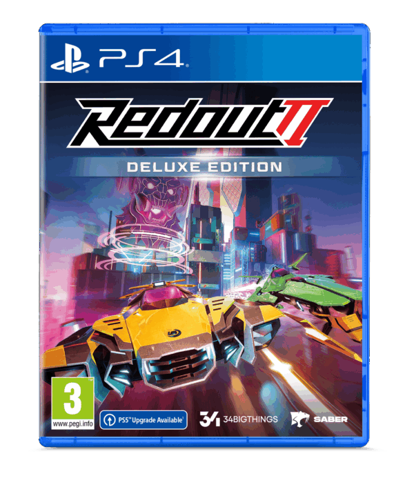 Redout 2: Deluxe Edition Box Art PS4