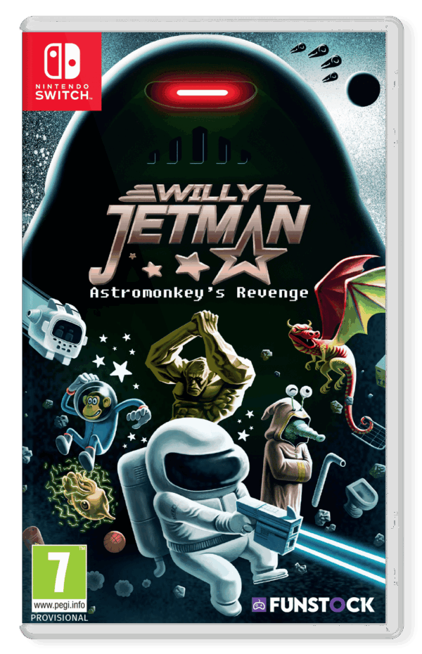 Willy Jetman: Astro Monkey's Revenge Box Art NSW