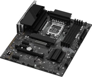 ASRock Z790 PG Lightning Angled Front View