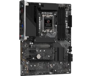 ASRock Z790 PG Lightning Angled Front View