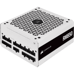 Corsair RM850 V2 White Angled View