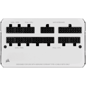 Corsair RM850 V2 White Connectors View