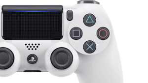 Sony PS4 Glacier White Dualshock 4 Wireless Controller Front View