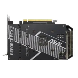 ASUS Dual NVIDIA GeForce RTX 3060 OC Backplate View