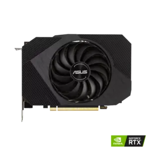 ASUS NVIDIA GeForce RTX 3060 Phoenix V2 Flat Front View